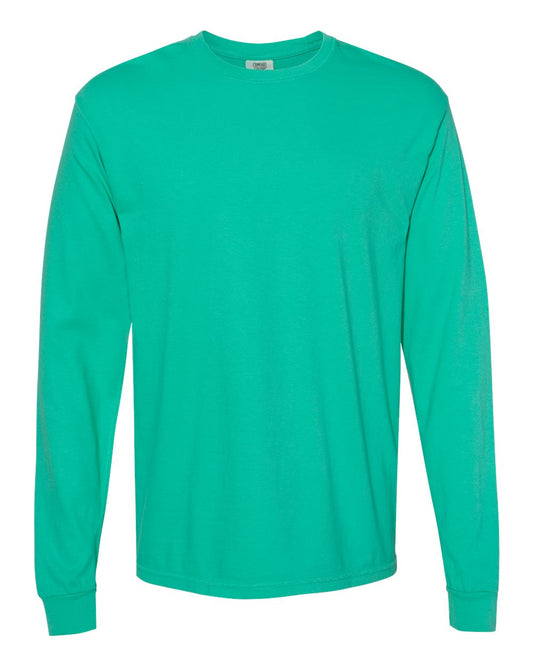 Comfort Colors Adult Heavyweight RS Long-Sleeve T-Shirt M ISLAND GREEN