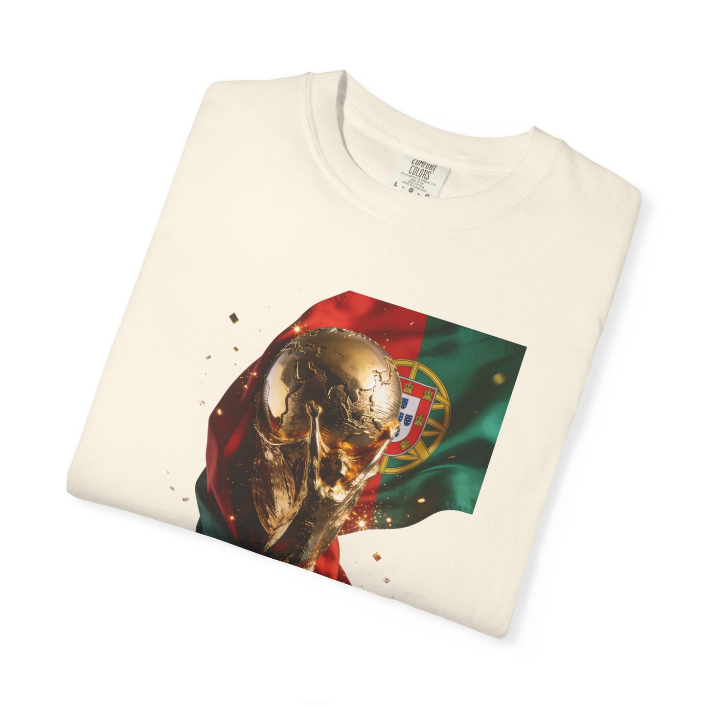 Portugal Football 'Taça de Glória' Wrapped Trophy Emblem | Premium Graphic Tee