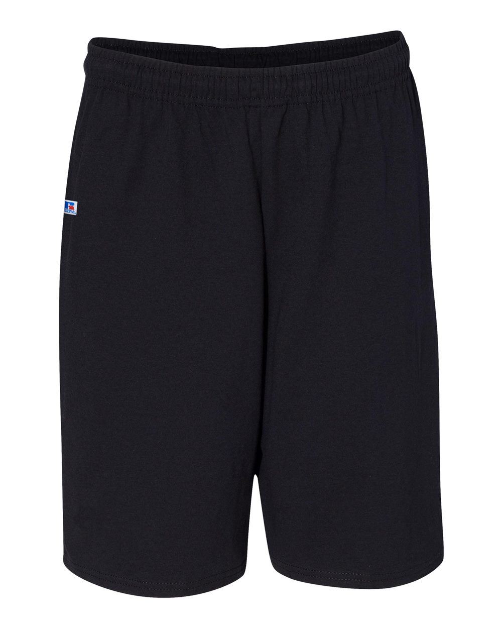 Russell Athletic Mens Men's Premium Ringspun Cotton with Pockets Casual Shorts, Black, XX-Large US