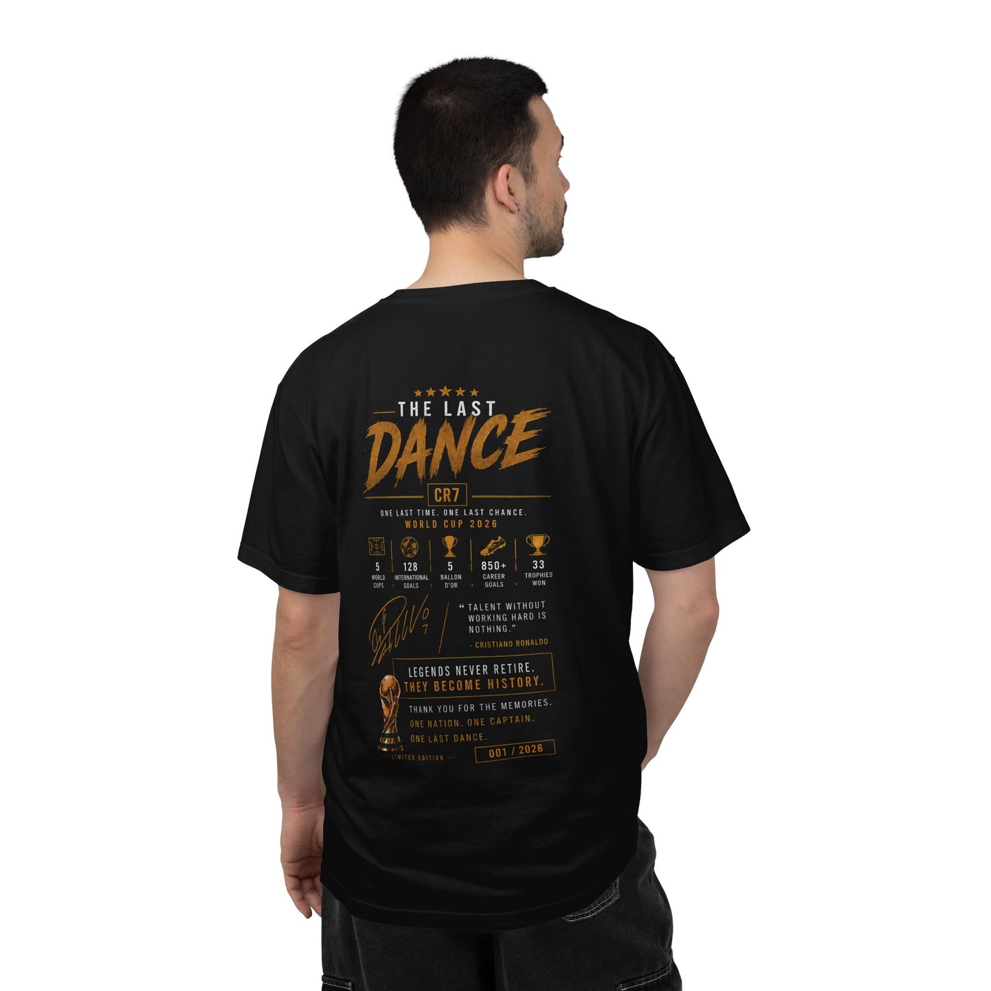 Cristiano Ronaldo – The Last Dance | Back Print Edition