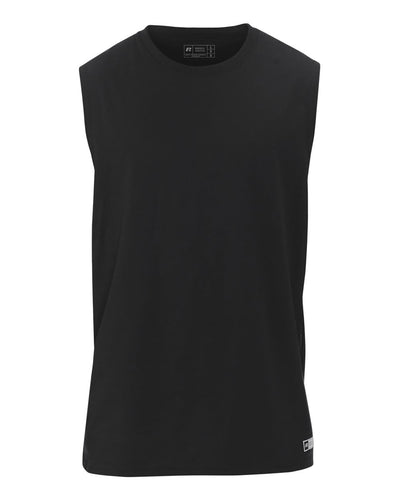 Russell Athletic Men's Dri-Power Muscle Performance T-Shirt, Black, Large