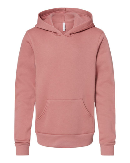 BELLA + CANVAS 3719Y Youth Sponge Fleece Hoodie