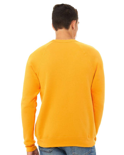 Unisex Sponge Fleece Raglan Crewneck Sweatshirt