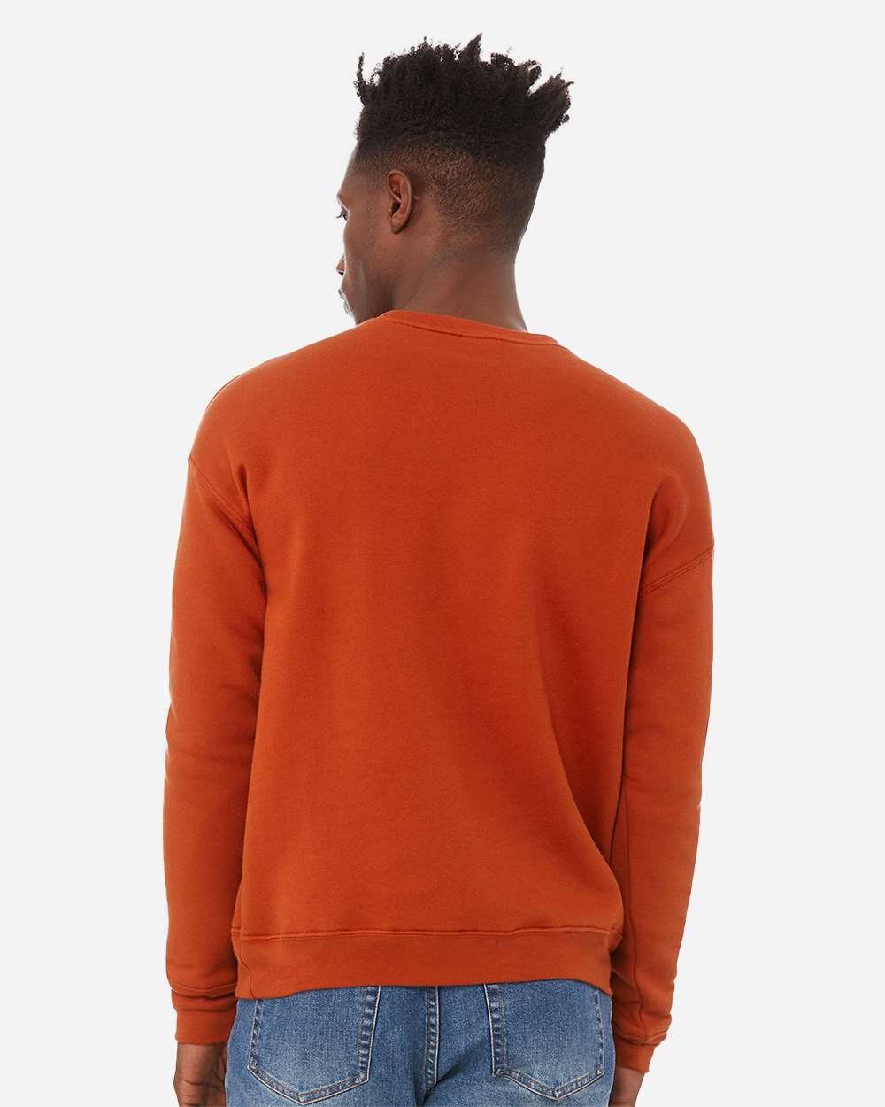 Unisex Sponge Fleece Drop Shoulder Crewneck Sweatshirt