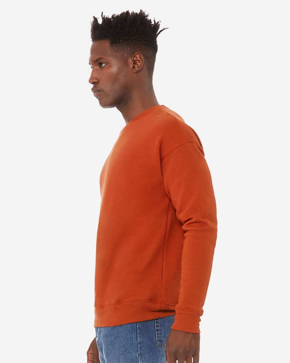 Unisex Sponge Fleece Drop Shoulder Crewneck Sweatshirt