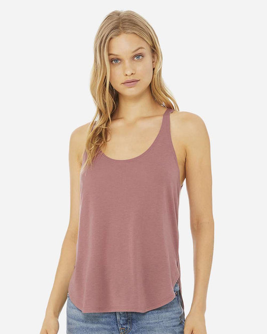 Women's Flowy Tank with Side Slit