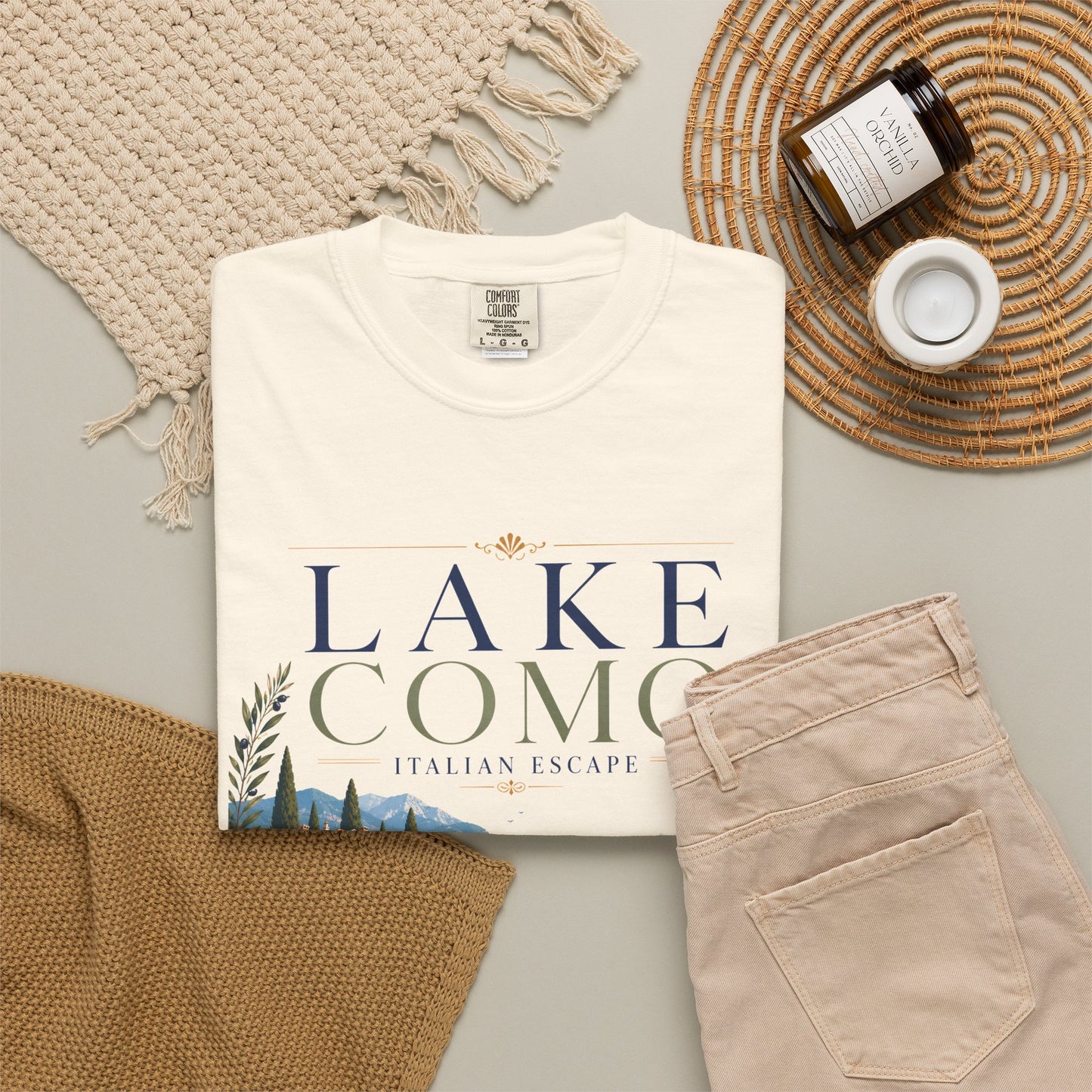 Lake Como – Italian Escape | Premium Summer Tee