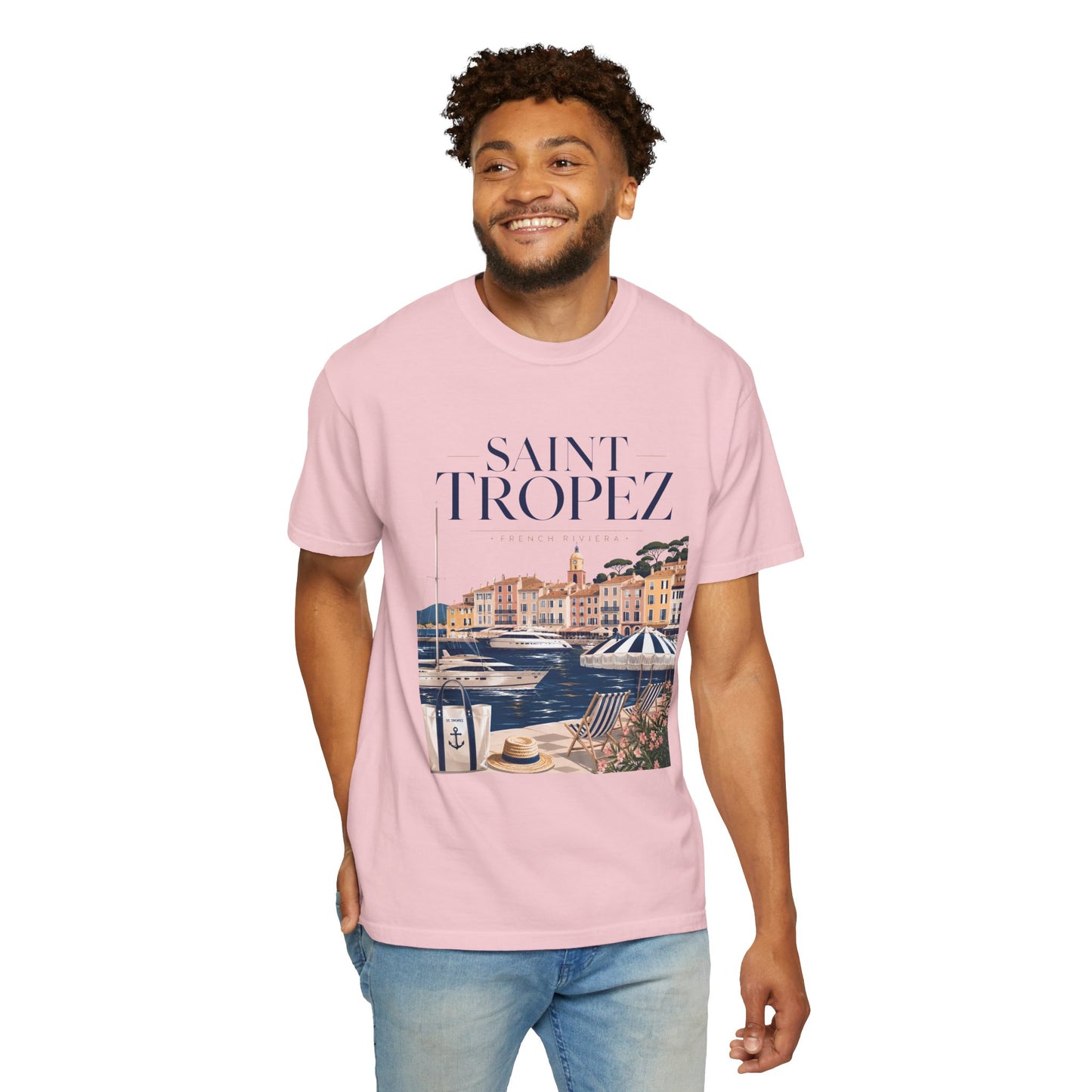 Saint Tropez – French Riviera | Premium Summer Tee