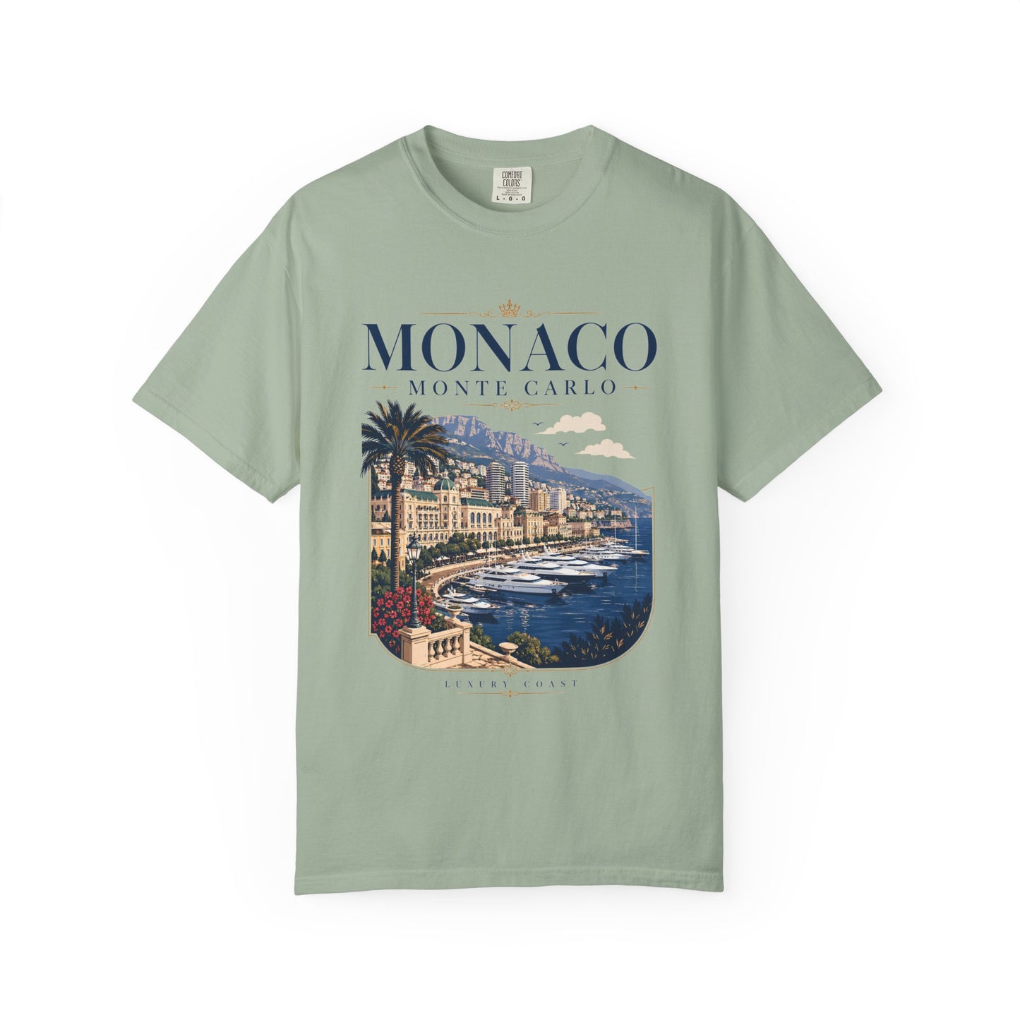 Monaco Monte Carlo – Luxury Coast | Premium Summer Tee