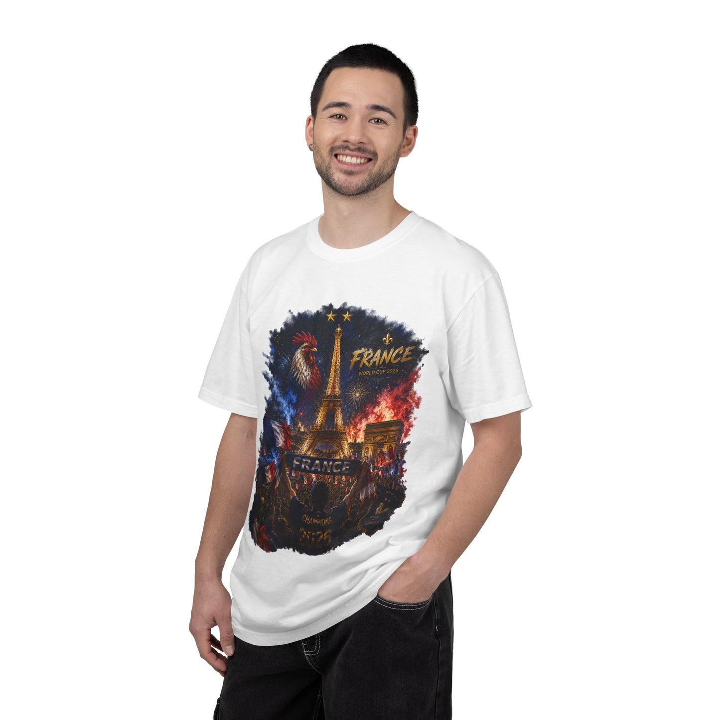 France World Cup 2026 Paris Midnight Celebration | Premium Graphic Tee