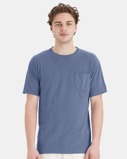 Unisex Garment-Dyed Pocket T-Shirt