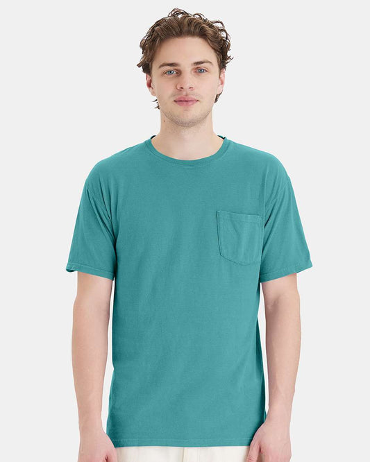 Unisex Garment-Dyed Pocket T-Shirt