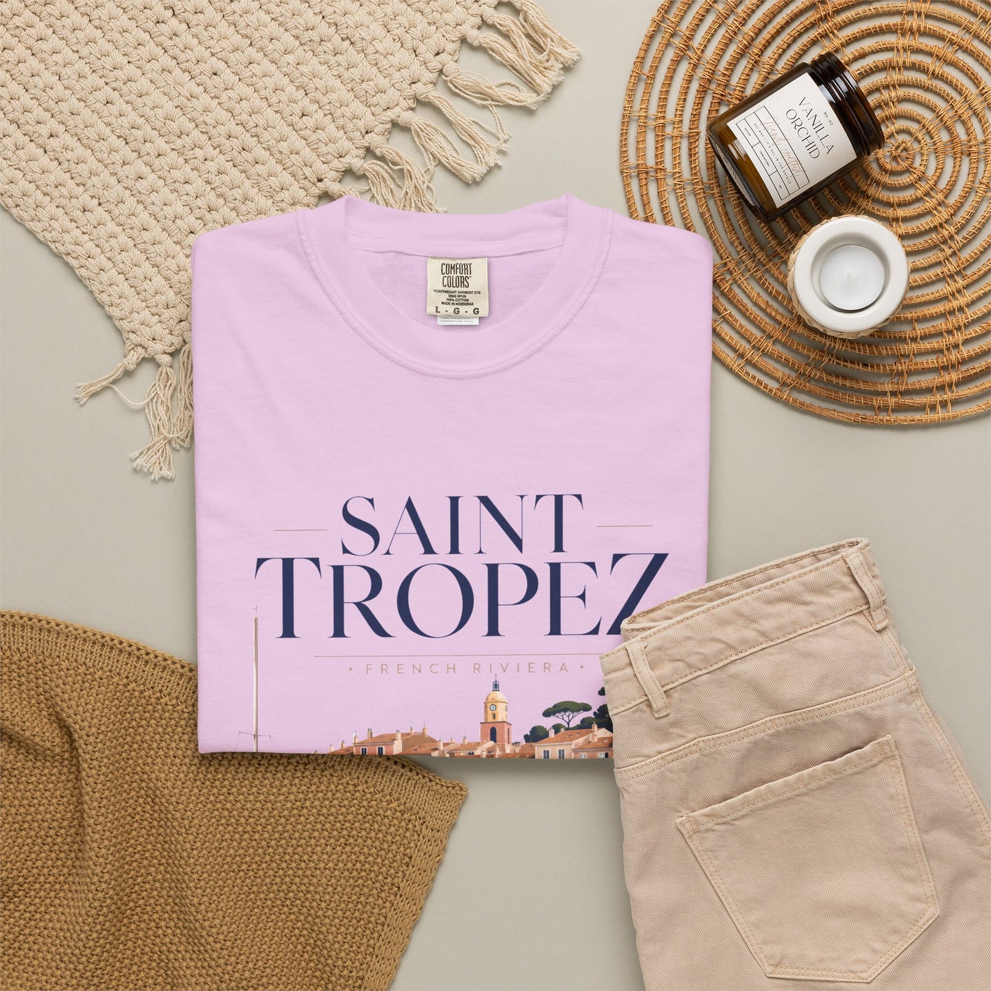 Saint Tropez – French Riviera | Premium Summer Tee