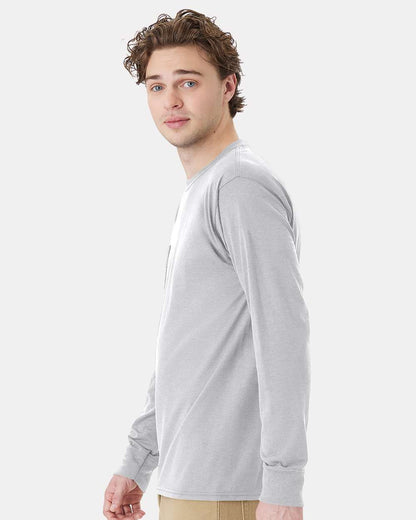 Unisex Workwear Long Sleeve Pocket T-Shirt