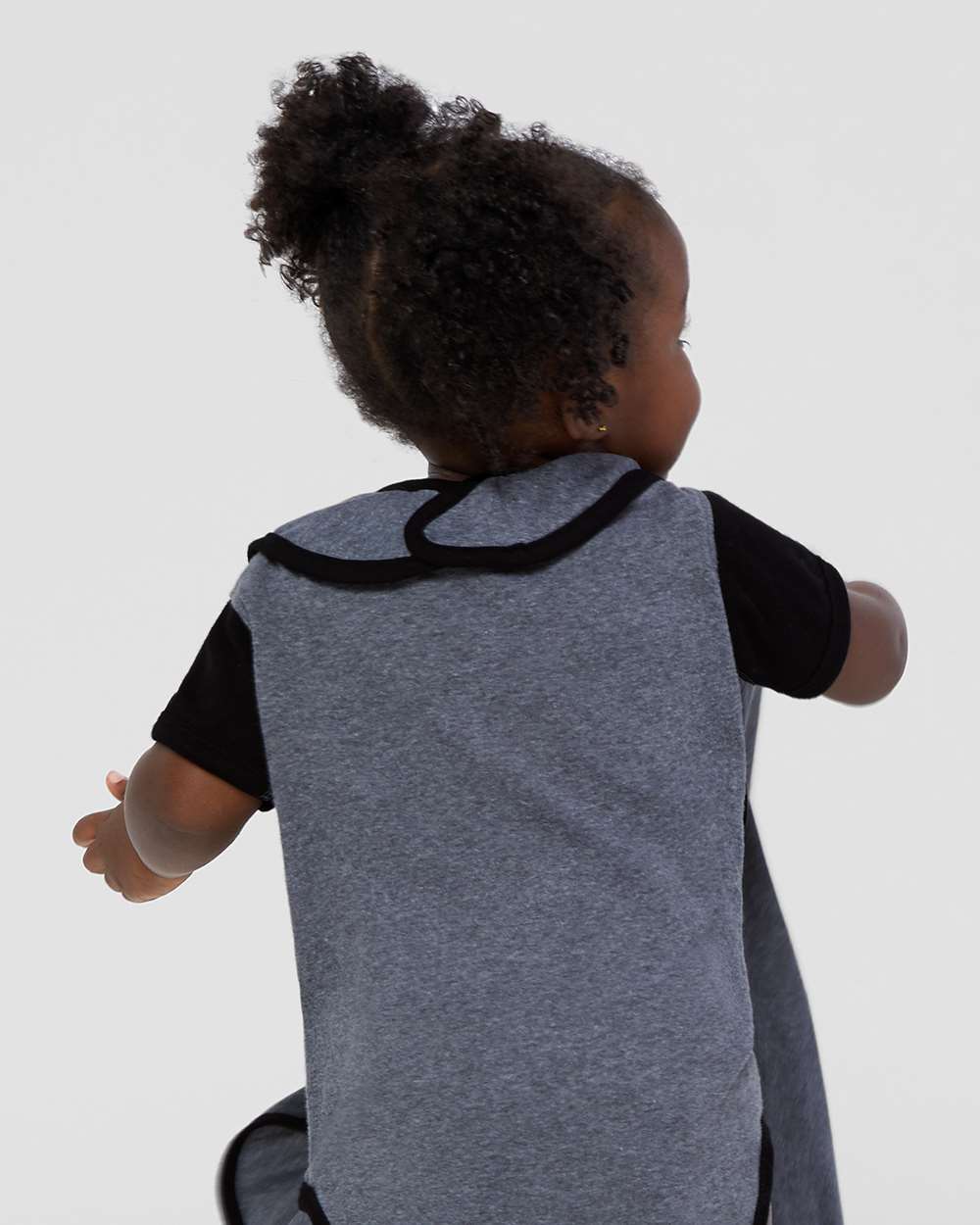 Infant Contrast Trim Premium Jersey Bib