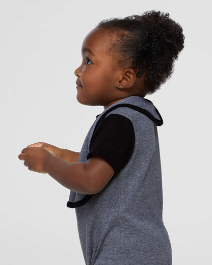 Infant Contrast Trim Premium Jersey Bib