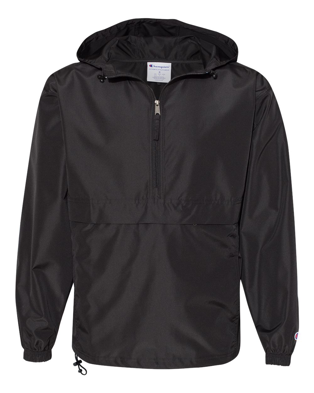 Champion - Packable Quarter-Zip Jacket - CO200 - M - Black