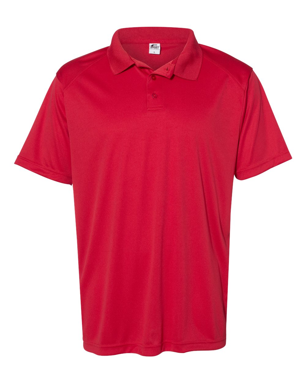 C2 Sport Mens Utility Polo, XL, Red