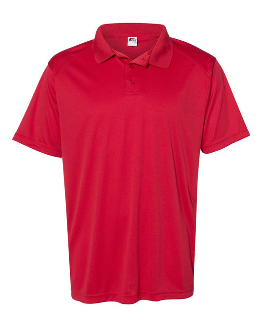 C2 Sport Mens Utility Polo, XL, Red