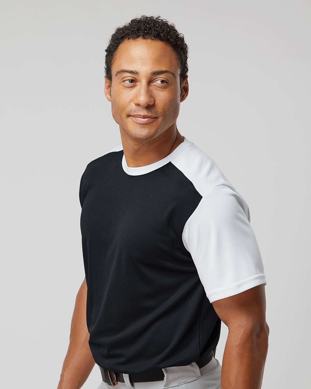 Men's Crewneck Pullover Baseball Jersey