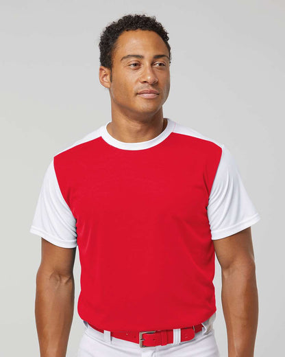 Men's Crewneck Pullover Baseball Jersey