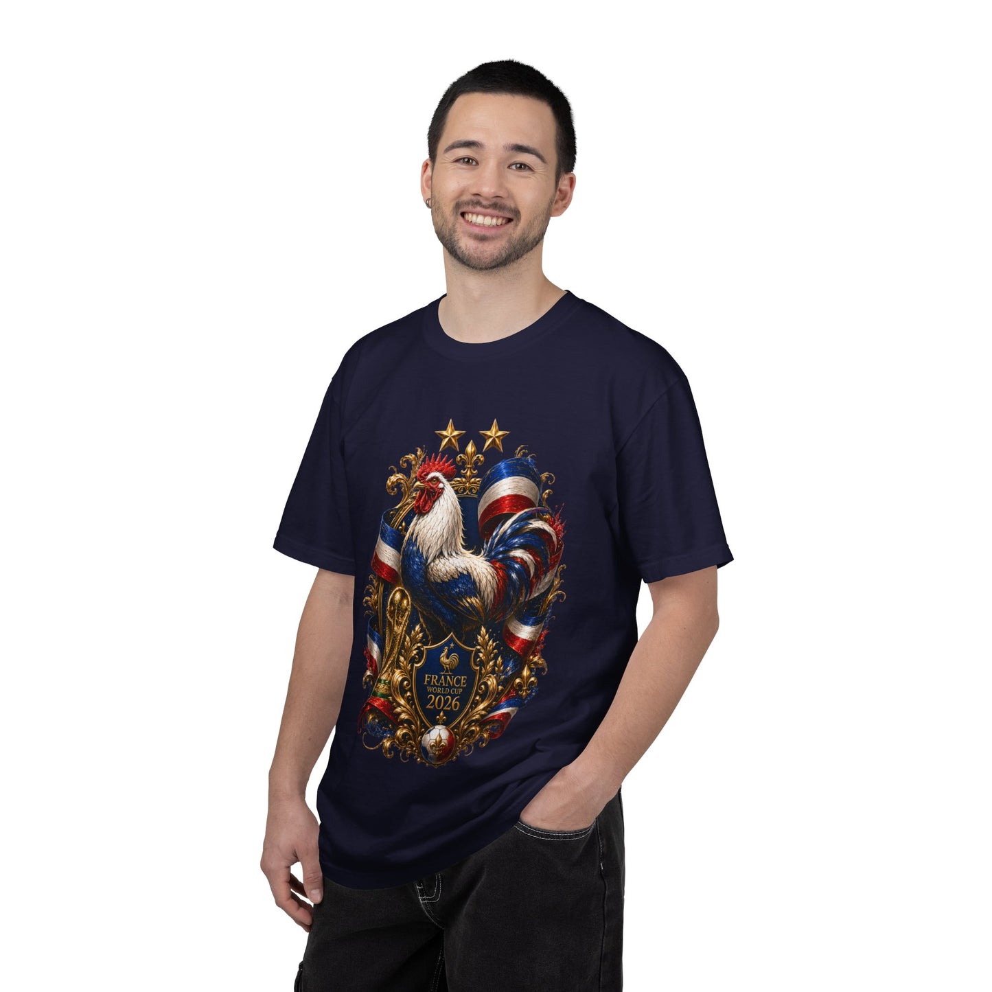 France Football World Cup 2026 Sovereign Gallic Rooster – Triumph Shield | Premium Graphic Tee