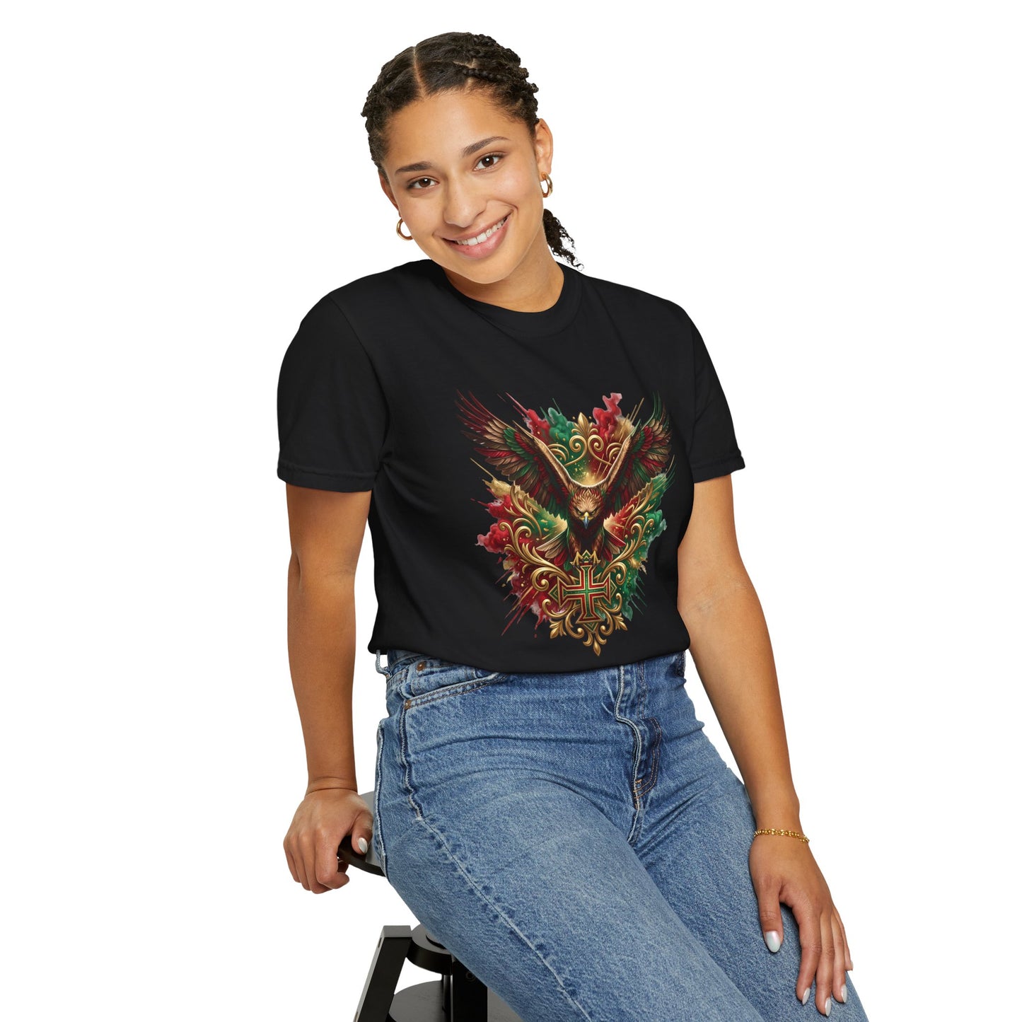 Portugal Football 'Espírito de Vitória' Sovereign Crest | Premium Graphic Tee