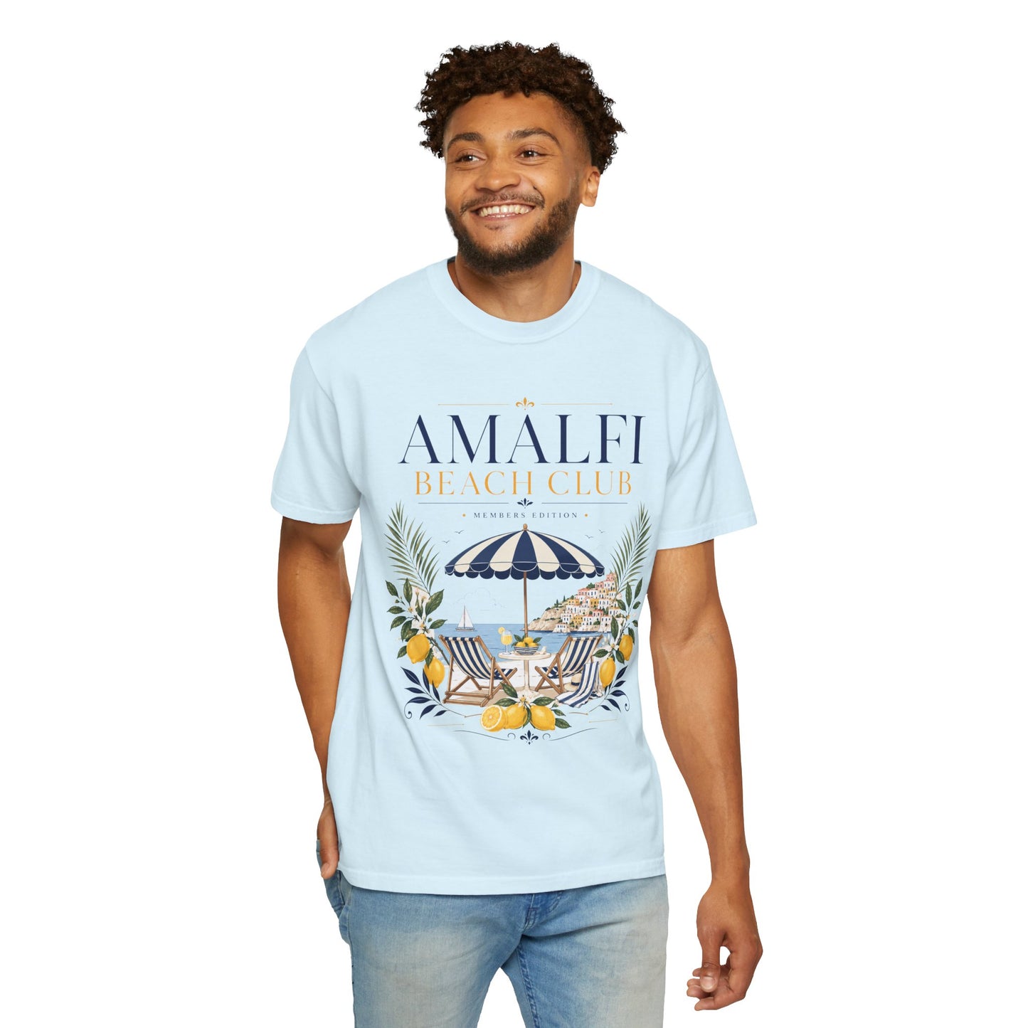 Amalfi Beach Club – Members Edition | Premium Summer Tee