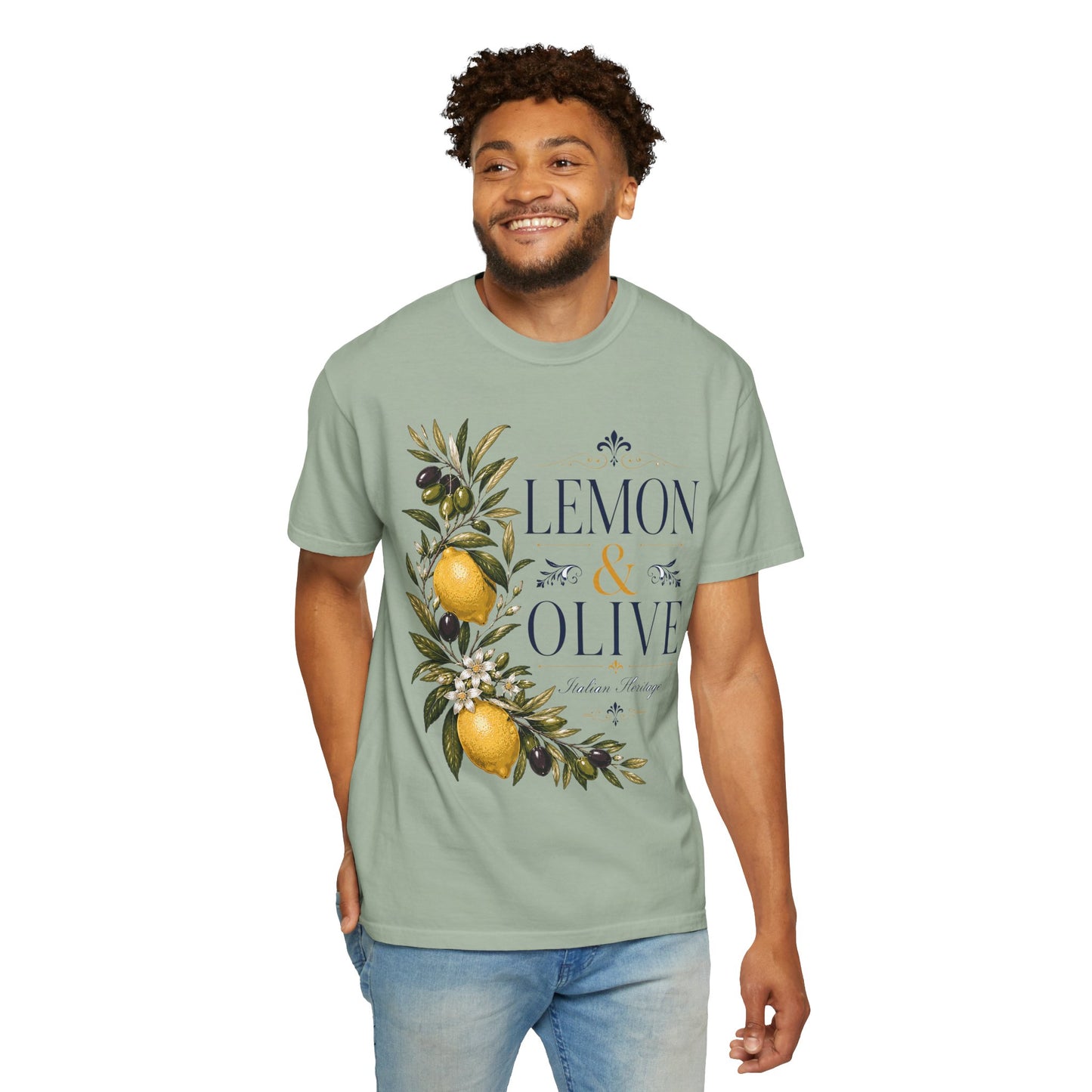 Lemon & Olive – Italian Heritage | Premium Graphic Tee