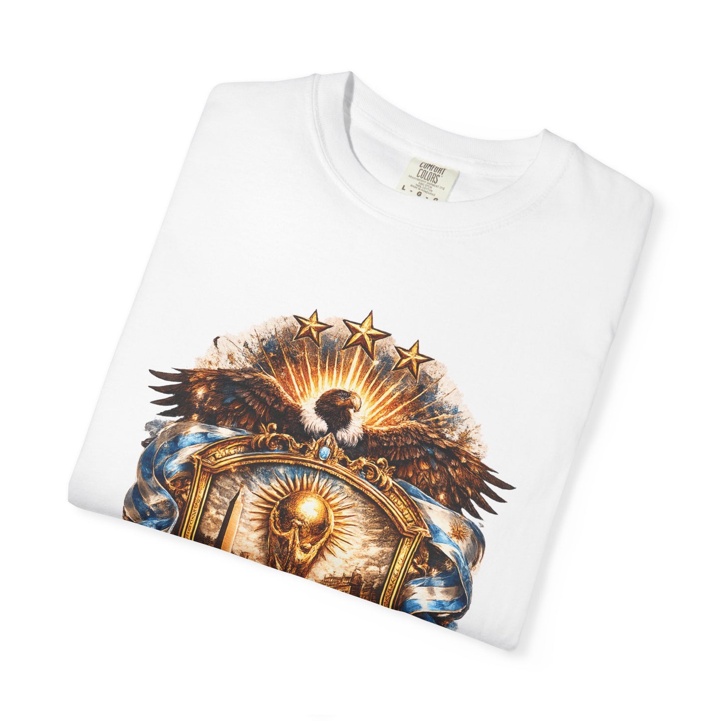 Argentina Football World Cup 'Águila de la Patria' Sovereign Shield | Premium Summer Tee