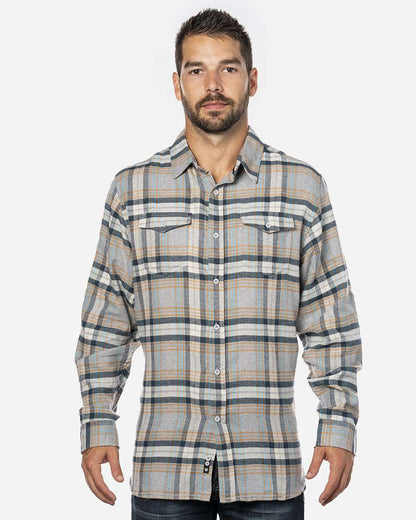 Men's Yarn-Dyed Flannel Shirt