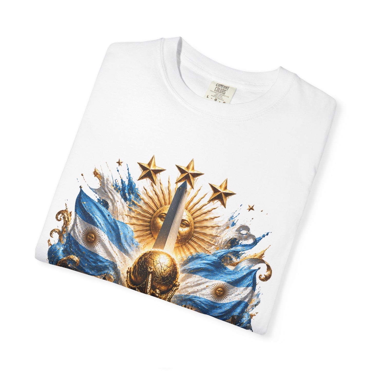 Argentina Football World Cup 2026 Obelisco Horizon – Celestial Glory | Premium Summer Tee