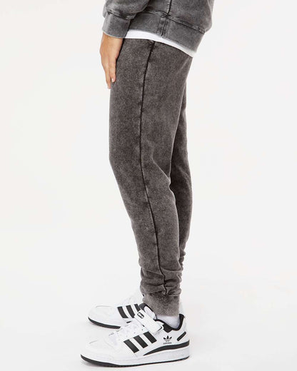Unisex Mineral Wash Fleece Sweatpants