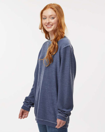 Unisex Corded Crewneck Sweatshirt