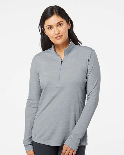 Women's Lightweight MÃƒÂ©lange Quarter-Zip Pullover