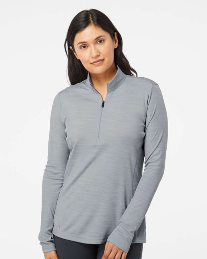 Women's Lightweight MÃ©lange Quarter-Zip Pullover