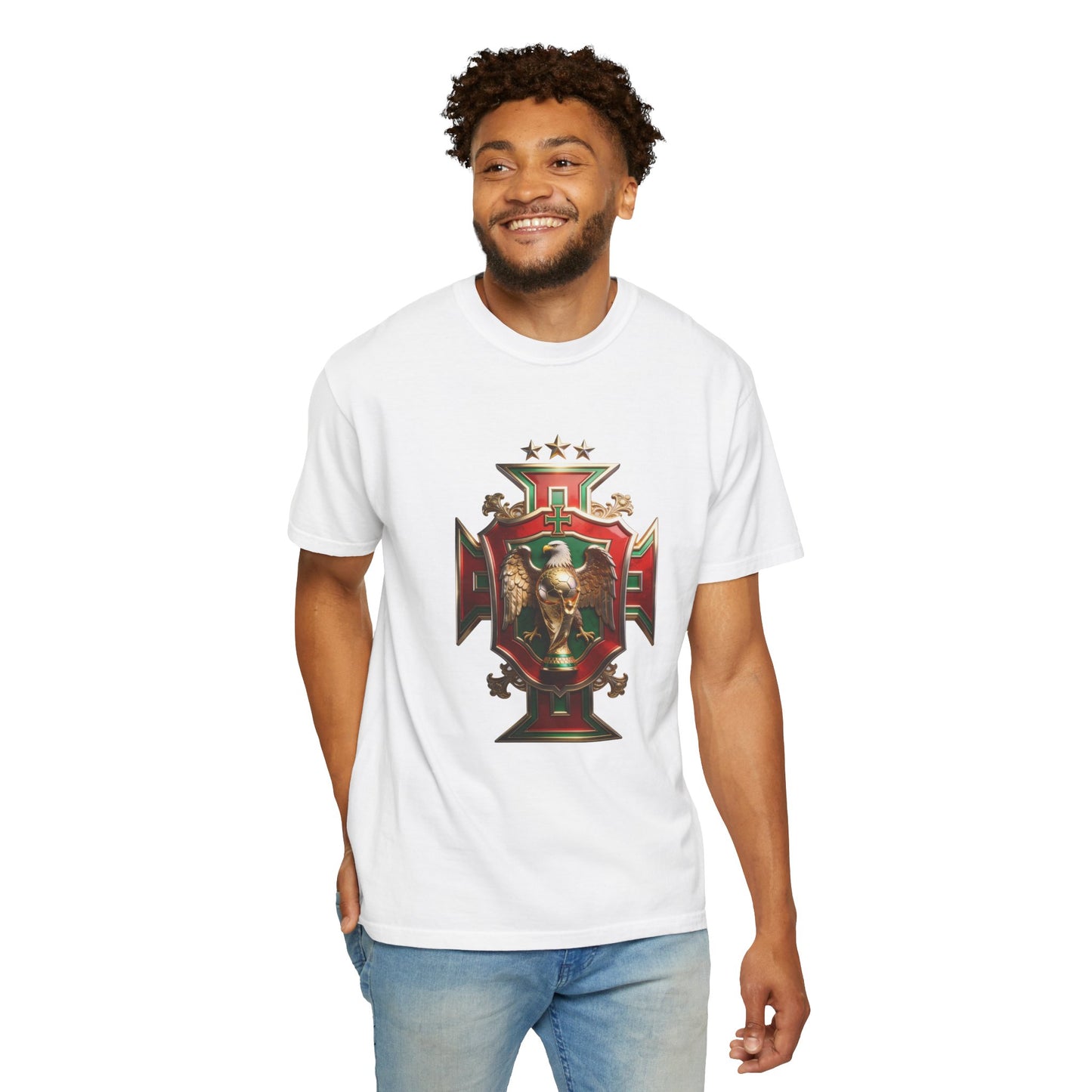Portugal Football 'Brasão Real' Order of Christ Shield | Premium Graphic Tee