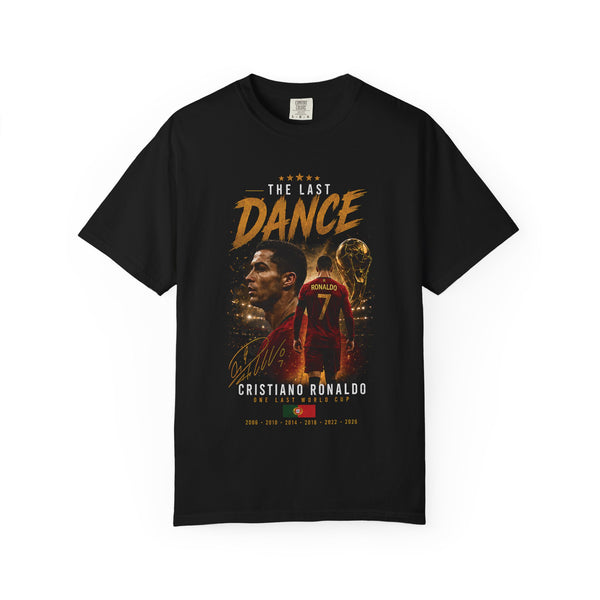 Cristiano Ronaldo Last Dance T-Shirt | CR7 World Cup 2026 Portugal Soccer Fan Gift | Legends Never Retire, T Shirts PNG