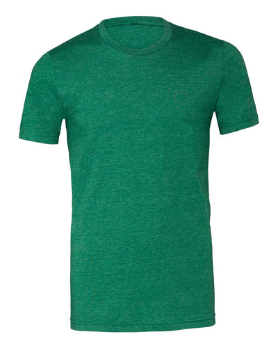 Bella Canvas Adults Unisex Heather CVC T-Shirt (XL) (Heather Green)