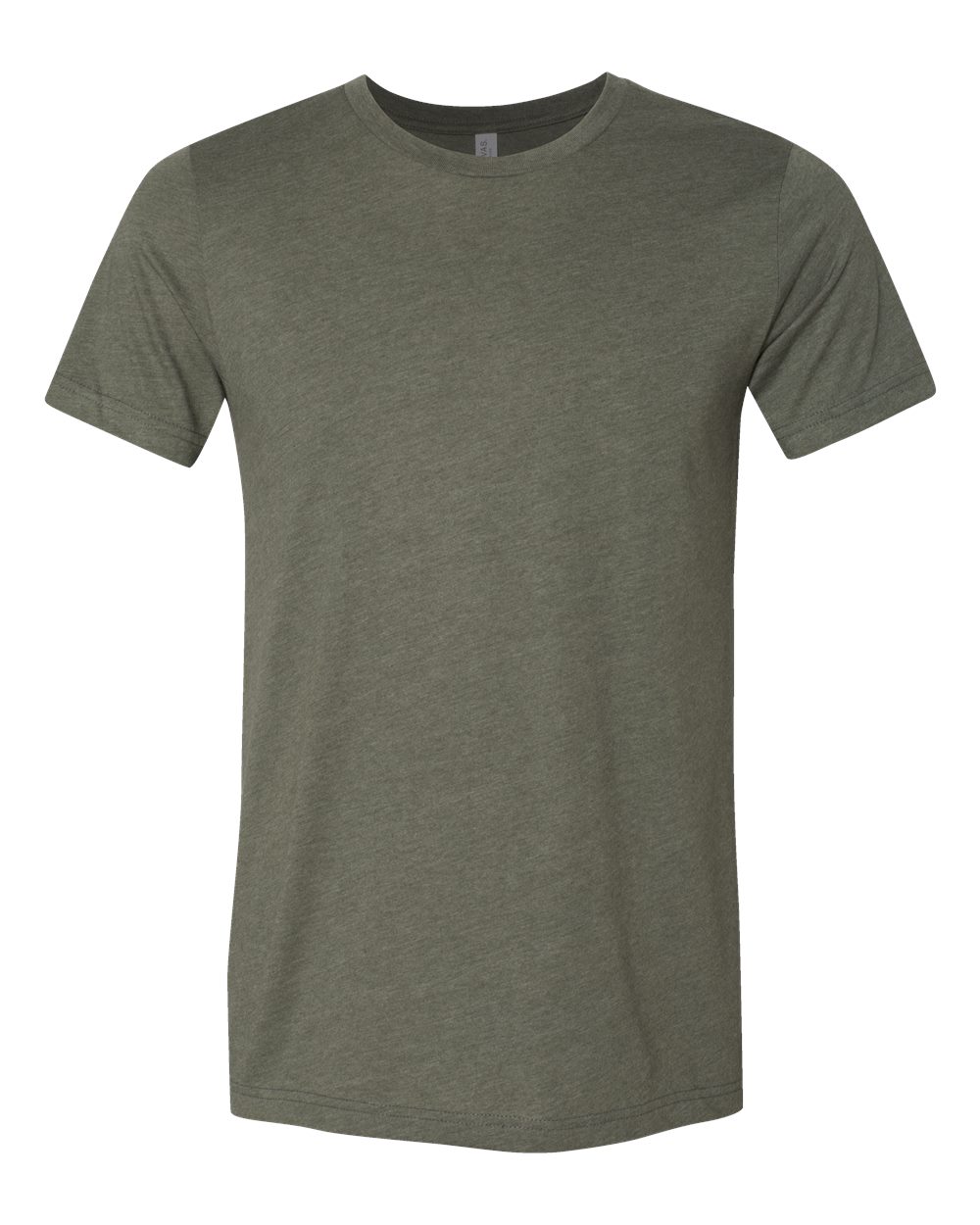 Bella Canvas Unisex Adult T-Shirt (L) (Military Green Heather)