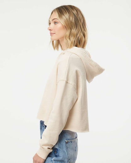 WomenÂ’s Lightweight Crop Hooded Sweatshirt