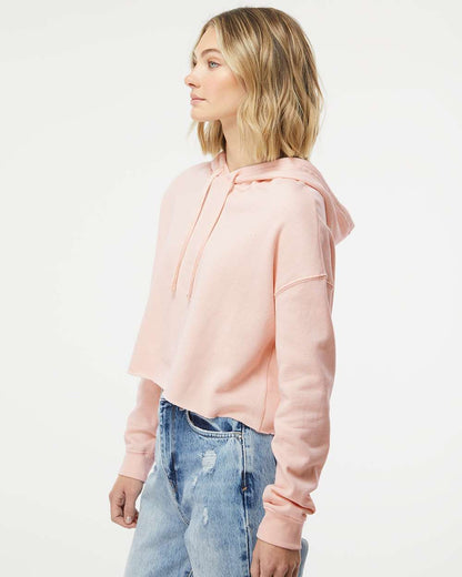 WomenÂ’s Lightweight Crop Hooded Sweatshirt