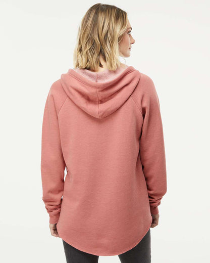 WomenÂ’s Lightweight California Wave Wash Hooded Sweatshirt