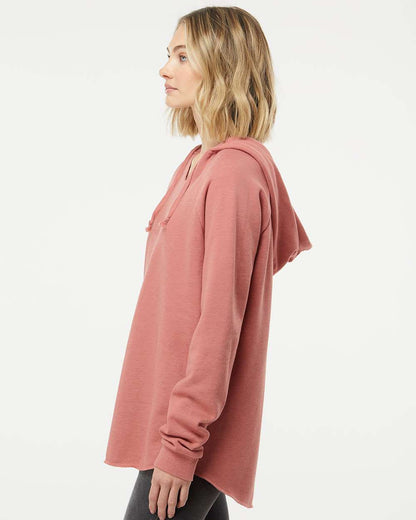 WomenÂ’s Lightweight California Wave Wash Hooded Sweatshirt