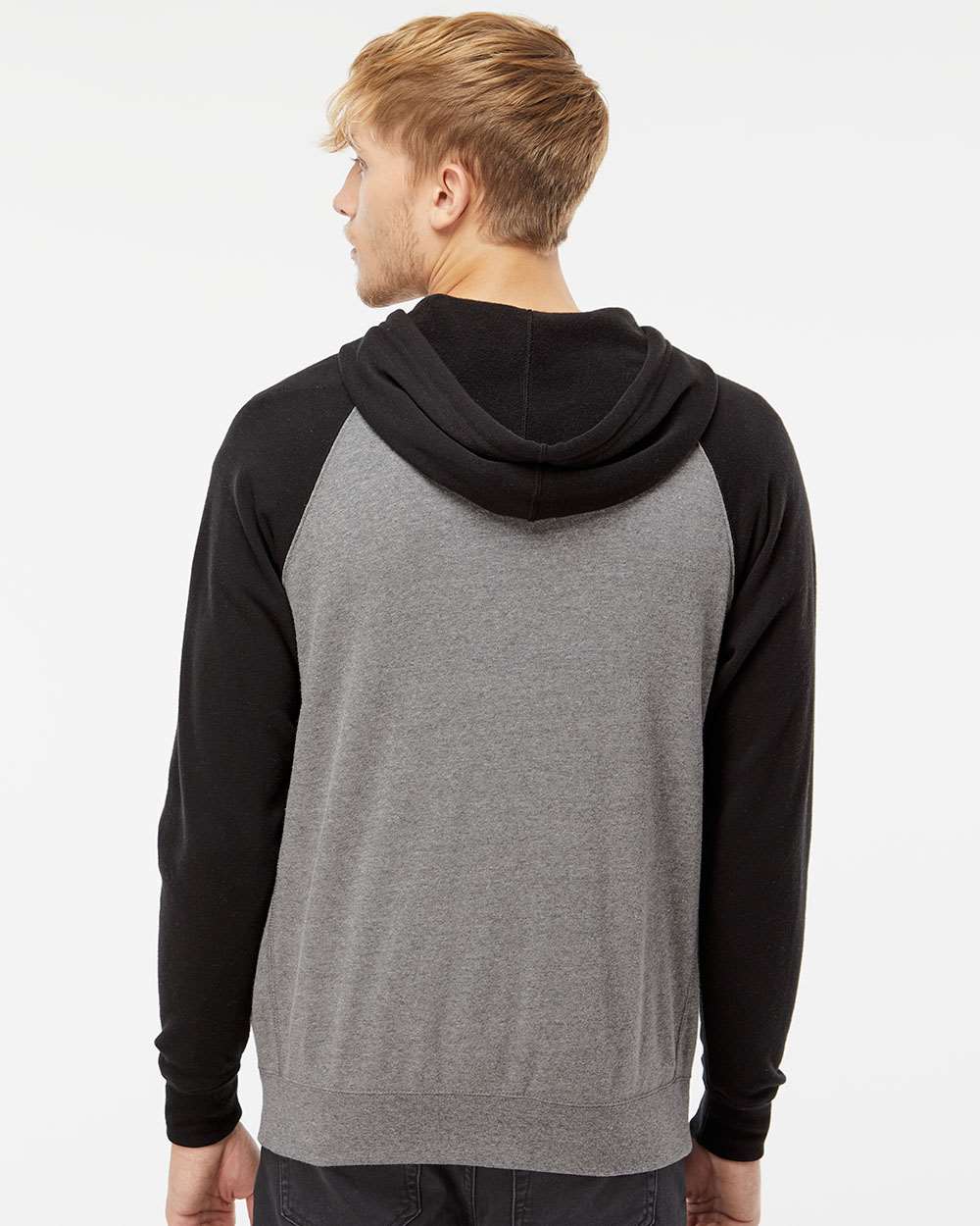 Unisex Special Blend Raglan Full-Zip Hooded Sweatshirt