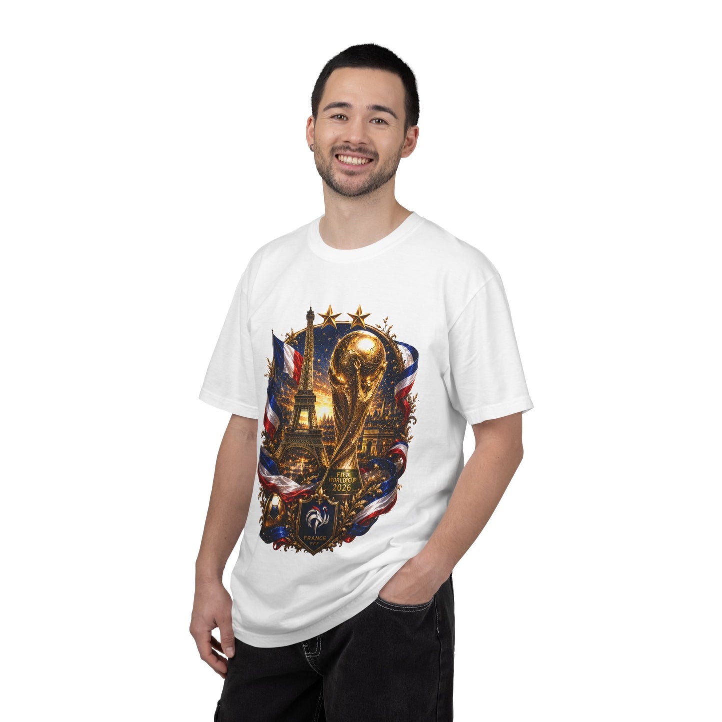 France World Cup 2026 Golden Horizon Medallion | Premium Graphic Tee