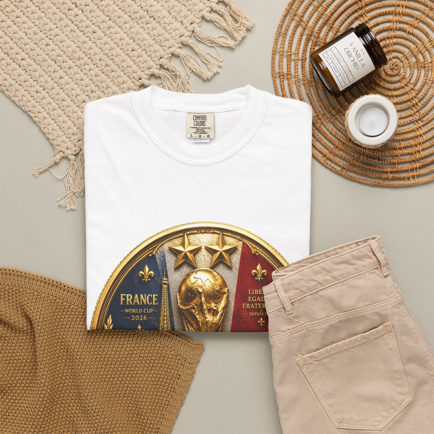 France Football World Cup 2026 Sovereign Trophy Medallion – Imperial Glory | Premium Graphic Tee