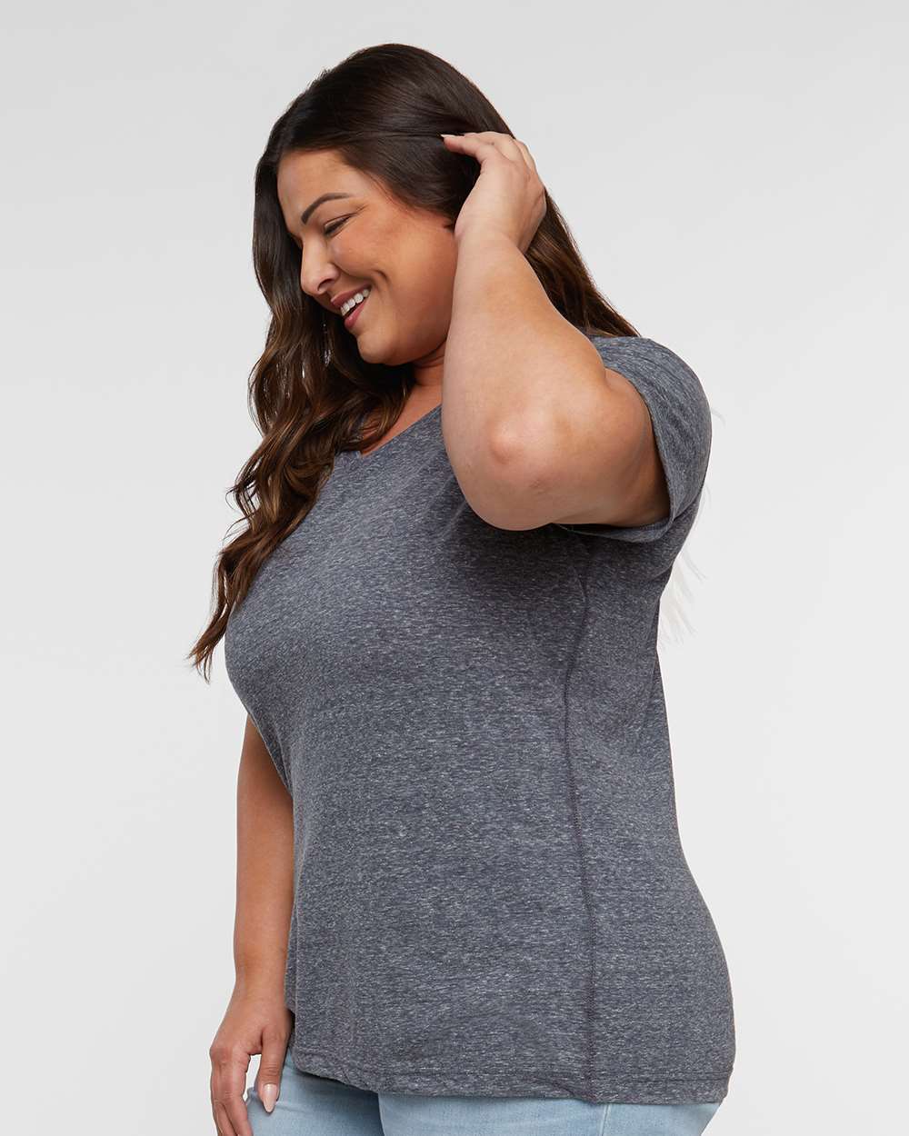 Women's Harborside MÃ©lange V-Neck Tee