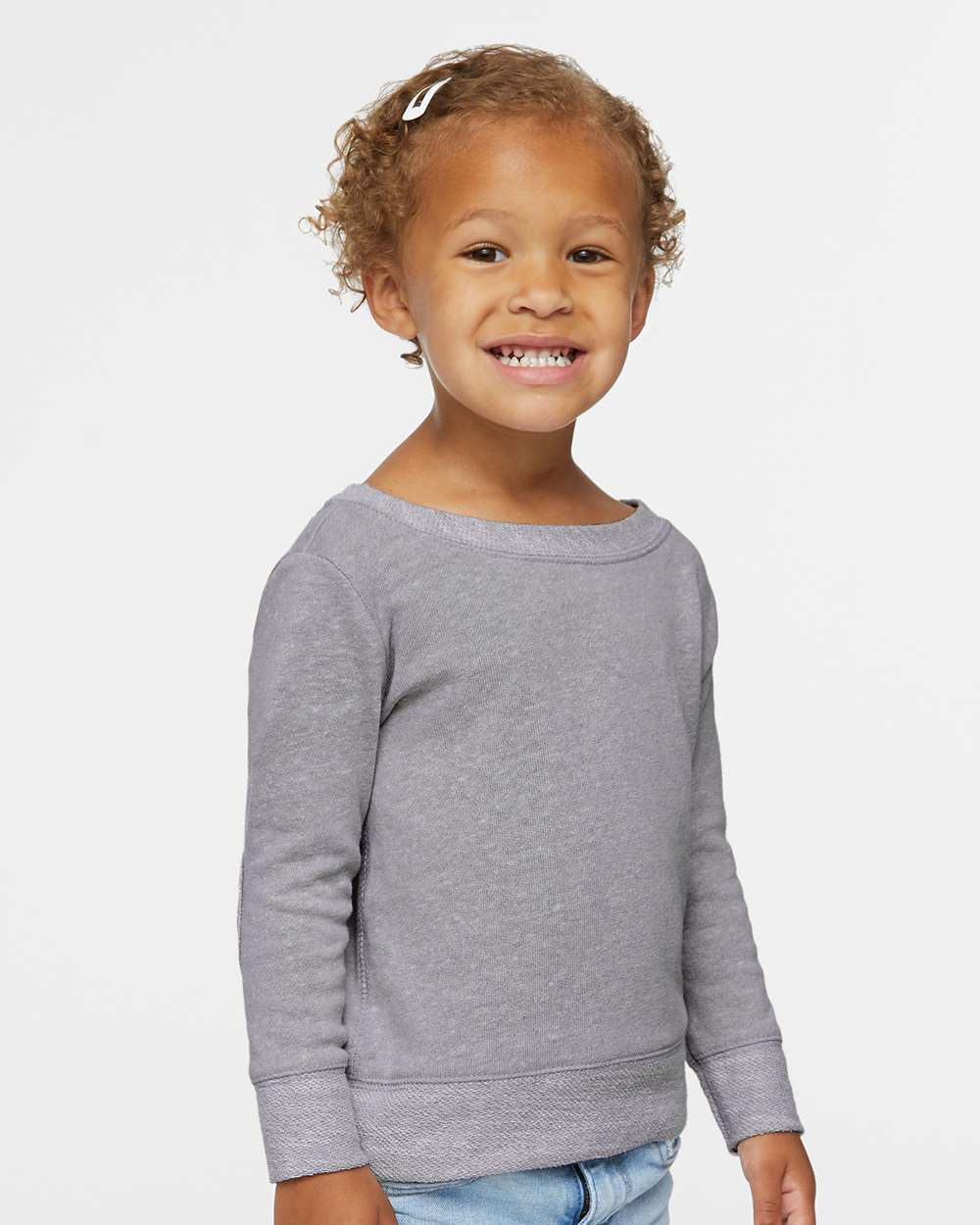 Toddler Harborside MÃ©lange French Terry Crewneck Sweatshirt