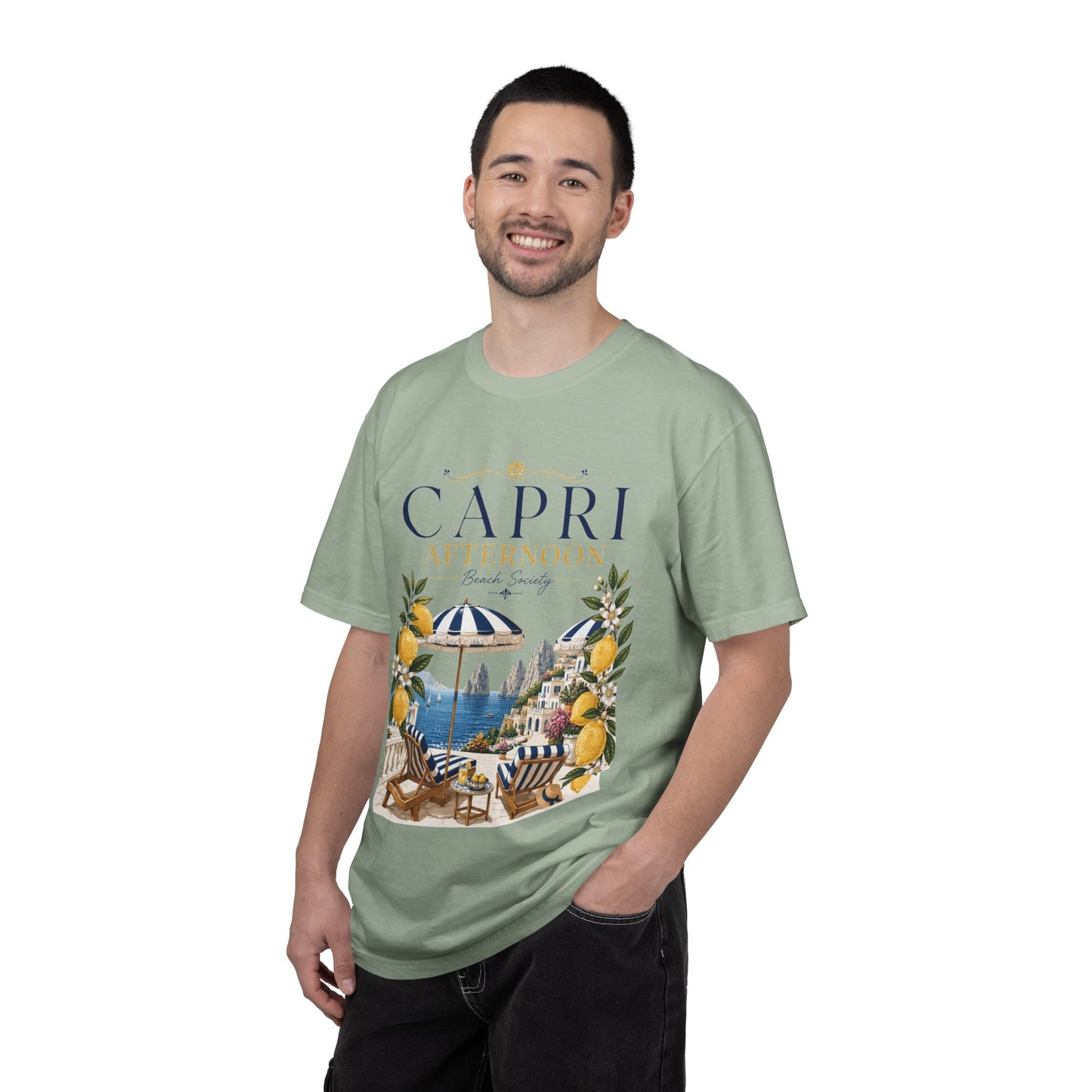 Capri Afternoon – Beach Society | Premium Graphic Tee